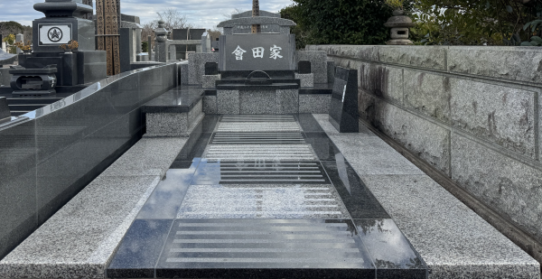 木更津市営霊園の墓石