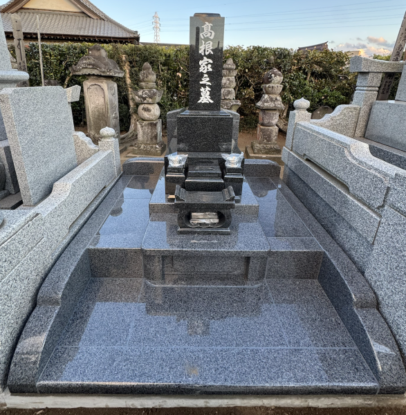 匝瑳市の吉祥院で和型墓石